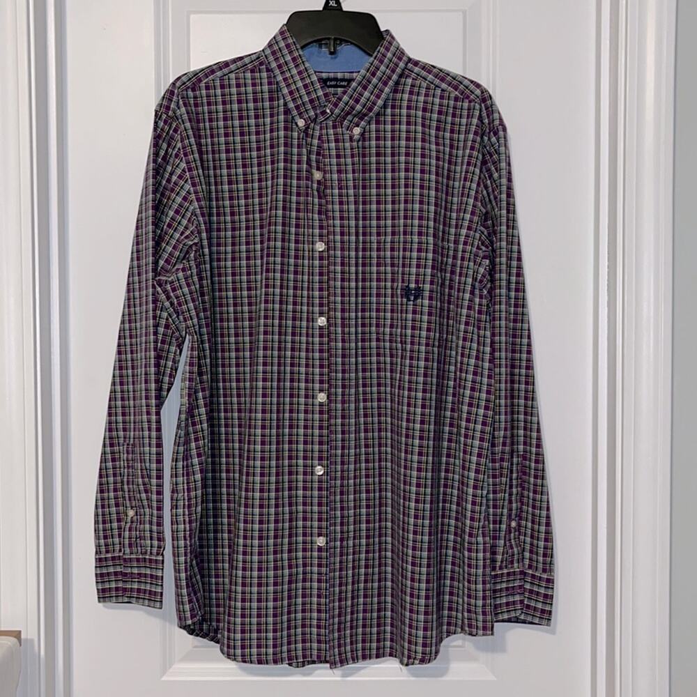 ⚡️ 3 for $30 ⚡️ Chaps Men’s Plaid Long Sleeve Button Down Shirt